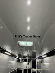 New 2024 Haulmark 8.5X34 HAULMARK EDGE PRO ELECTRIC AWNING & REAR DOORS Car / Racing Trailer