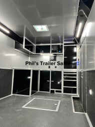 New 2024 Haulmark 8.5X34 HAULMARK EDGE PRO ELECTRIC AWNING & REAR DOORS Car / Racing Trailer