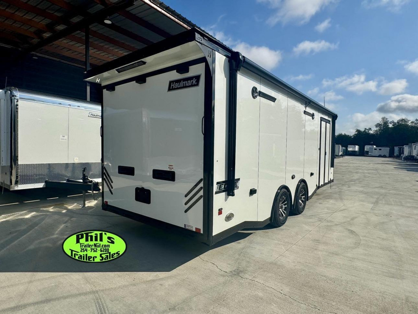 New 2025 Haulmark 8.5X24 HAULMARK EDGE PRO ELECTRIC AWNING Car / Racing Trailer
