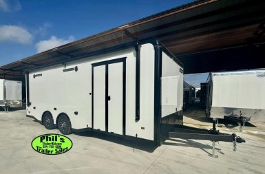 New 2025 Haulmark 8.5X24 HAULMARK EDGE PRO ELECTRIC AWNING Car / Racing Trailer