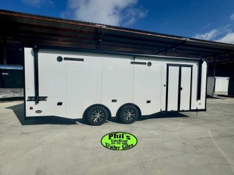 New 2025 Haulmark 8.5X24 HAULMARK EDGE PRO ELECTRIC AWNING Car / Racing Trailer