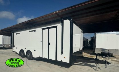 New 2025 Haulmark 8.5X24 HAULMARK EDGE PRO ELECTRIC AWNING Car / Racing Trailer
