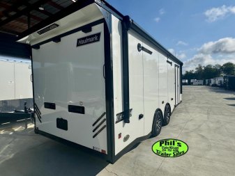 New 2025 Haulmark 8.5X24 HAULMARK EDGE PRO ELECTRIC AWNING Car / Racing Trailer