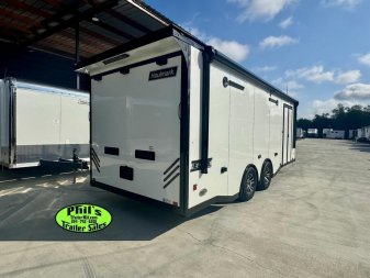 New 2025 Haulmark 8.5X24 HAULMARK EDGE PRO ELECTRIC AWNING Car / Racing Trailer