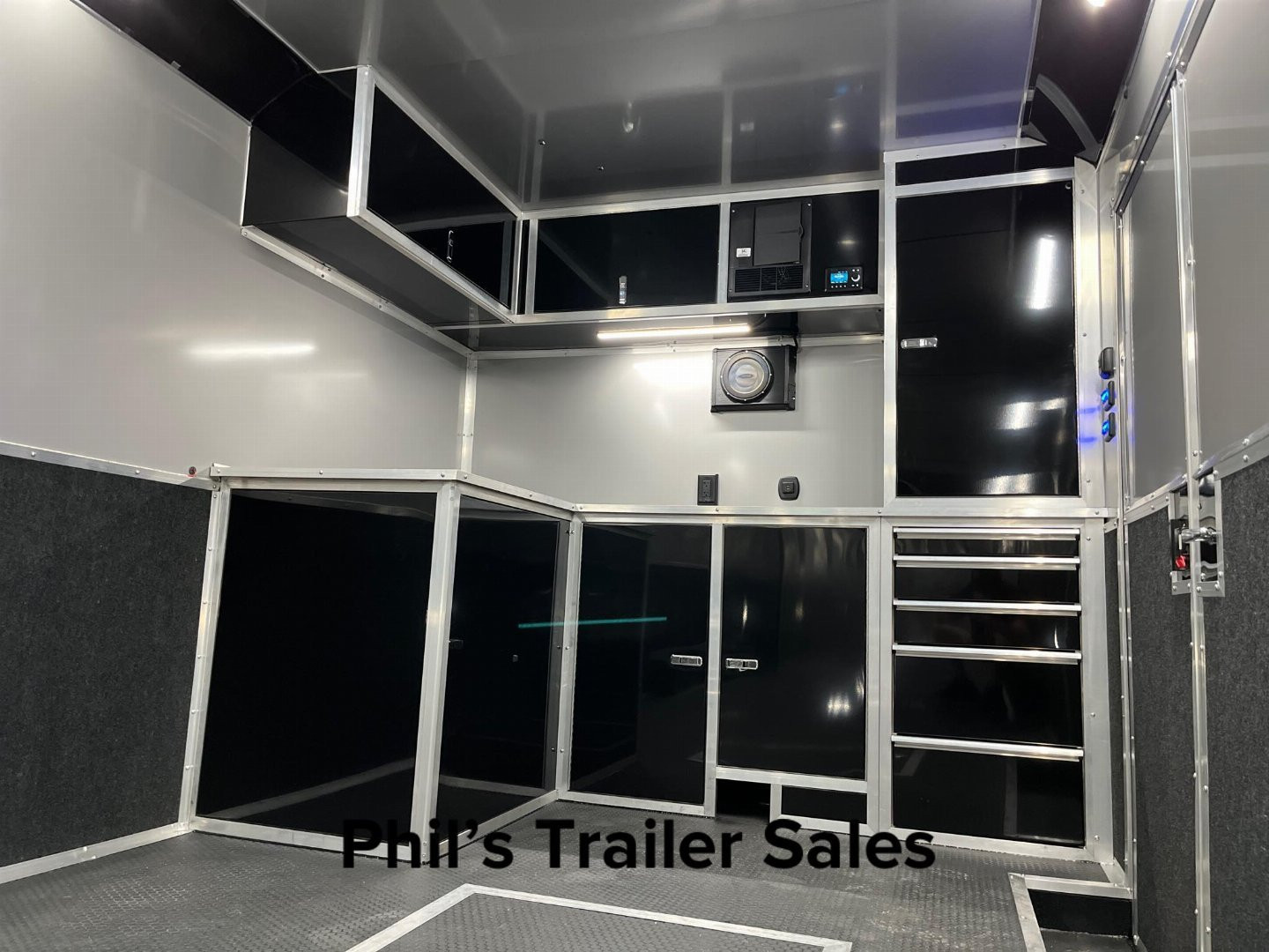 New 2025 Haulmark 8.5X34 HAULMARK EDGE PRO CAR HAULER Car / Racing Trailer 2 ELECTRIC AWNINGS & AIRLINES!